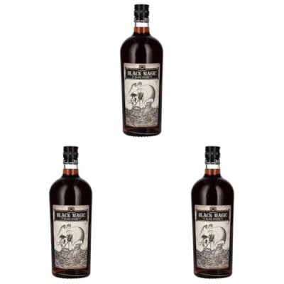 BLACK MAGIC Rhum  - Rhum &Eacute;pic&eacute; - Puerto Rico - 40%Vol - 70cl