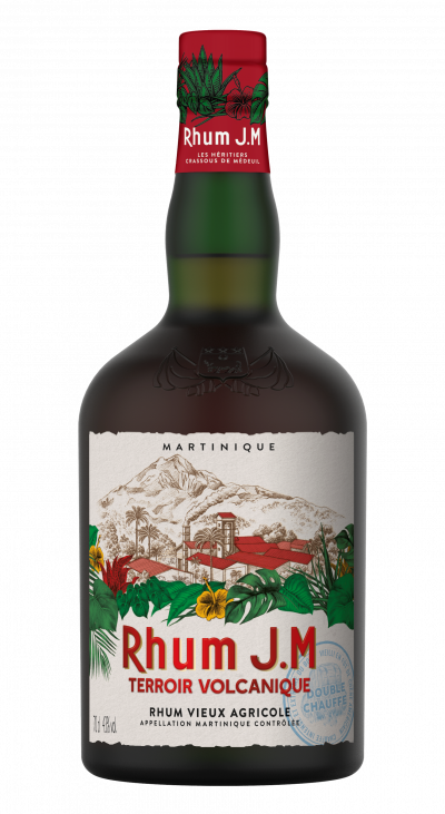 JM Rhum Vieux Agricole  Terroir Volcanique 43&deg; - 70 Cl