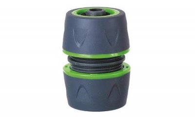 RIBILAND  00533 - Raccord Jonction - Diam 12 &agrave; 15 mm - Gris/Vert
