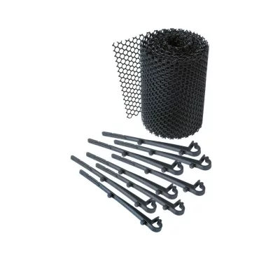 RIBILAND  PRGG Filet de vidange avec crochets de fixation Noir