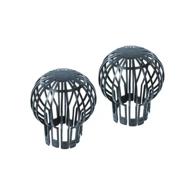 RIBILAND  PRPG2 Lot de 2 filtres pour goutti&egrave;re, Gris, 16 x 12 x 11 cm