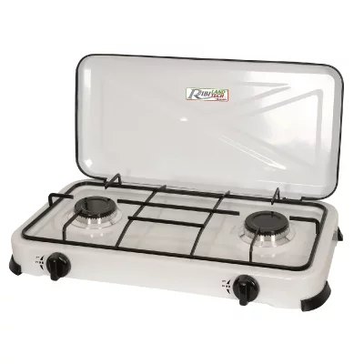 RIBILAND  - R&eacute;chaud gaz 2 prf350 - 2 feux - blanc