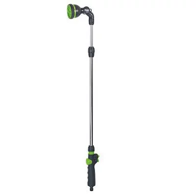 RIBIMEX  - Fusil arrosage t&eacute;lescopique 124cm 7 fonctions tri-mati&egrave;res