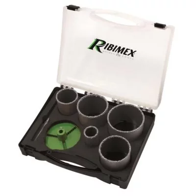 RIBIMEX  - Kit Scies cloches diamant&eacute;es