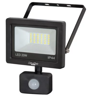 RIBIMEX  - Projecteur led 20 watt 1500 lumen IP44 mural avec d&eacute;tecteur