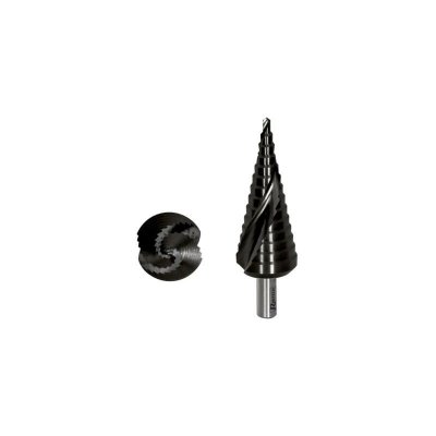 RIBIMEX Ribitech - Foret &eacute;tag&eacute; &agrave; spirale &Oslash; 4-30mm en acier HSS M35 Cobalt