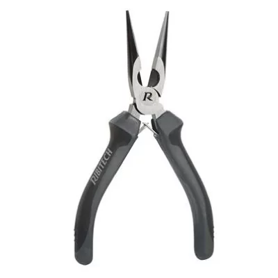 RIBIMEX Ribitech pr1pbld150pro Pince &agrave; bec demi-rond droit pro, chrome vanadium