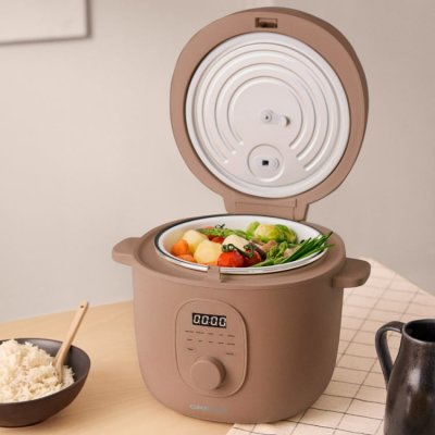 CREATE Rice Cooker Studio - Cuiseur &Agrave; Riz &Eacute;lectrique Multifonction Avec Panier Vapeur