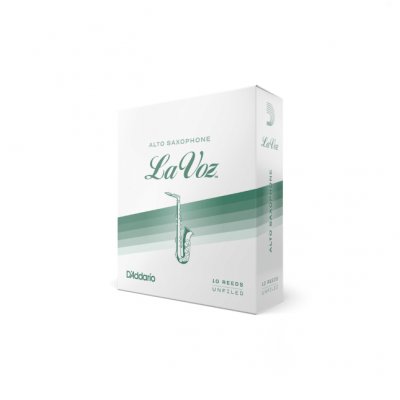 D ADDARIO RICO Rico Anches La Voz pour saxophone alto, force Medium, pack de 10