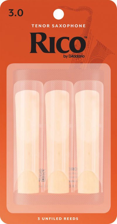 D ADDARIO RICO Rico Anches Rico pour saxophone t&eacute;nor force 3.0 pack de 3