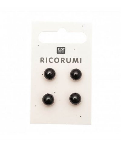 RICO DESIGN  4 Boutons &Agrave; Coudre Ricorumi - 8,5 Mm