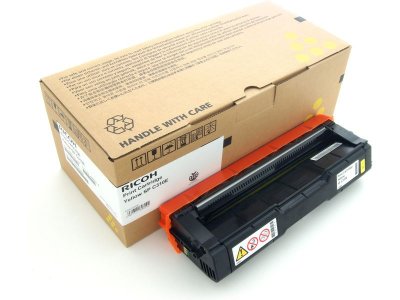 RICOH  407639 Cartouche de toner 1 pi&egrave;ce(s) Original Jaune