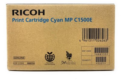 RICOH  Cyan Gel Type MP C1500 Cyan cartouche d'encre