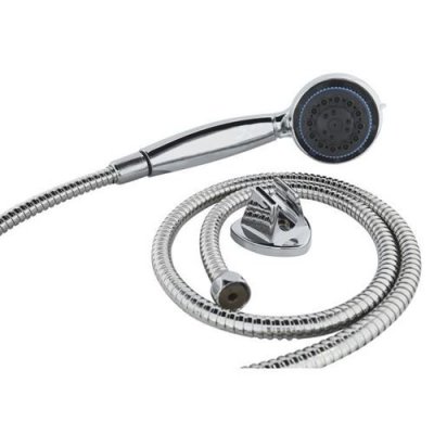 RIDDER  Jeu de pomme de douche avec 8 r&eacute;glages St. Lucia Chrome 91110