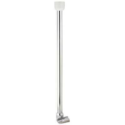 RIDDER  Support De Tringle De Rideau De Douche Chrome 55x2,5x2,5 Cm