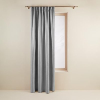 Rideau &agrave; galon fronceur 350x280 cm Madura Perle - coconut - Perle