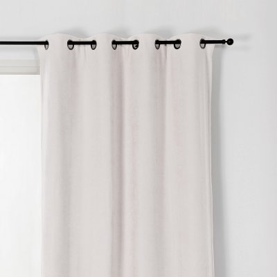 Rideau Alaska isolant et 100 % occultant - Blanc nacr&eacute; - 140 x 260 cm
