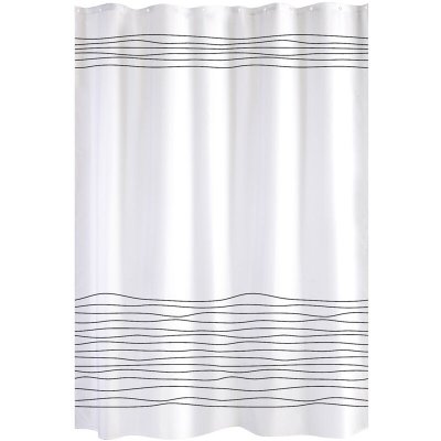 GELCO DESIGN Rideau de douche - Evo - 180 x 200 cm - Blanc 