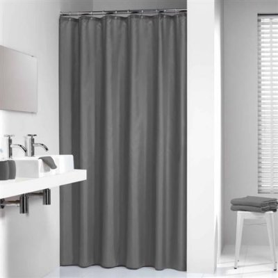SEALSKIN Rideau de douche Madeira 120 cm Gris 238501114  Gris