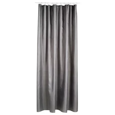 5FIVE SIMPLY SMART Rideau de douche - Polyester - 180 x 200 cm - Gris