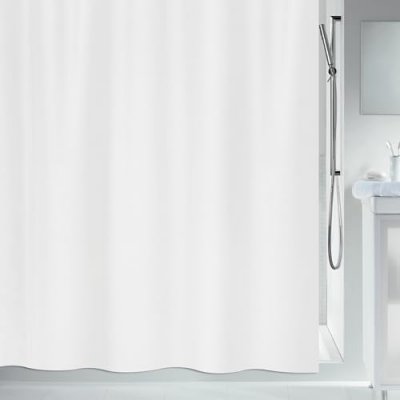 SPIRELLA Rideau de douche Polyester primo 180x200cm Blanc - Blanc - 