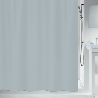 SPIRELLA Rideau de douche Polyester primo 180x200cm Gris - Bleu - 