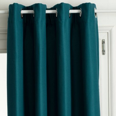 Rideau Isolant Canard 140 x 260 cm - Bleu canard - Atmosphera
