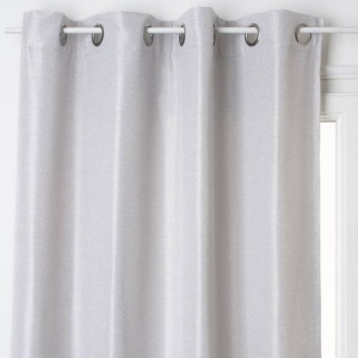 Rideau occultant 140 x 260 cm Elena - Atmosphera Gris Clair
