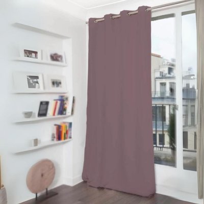 Rideau phonique et isolant thermique 135X260 Moondream - Poivre