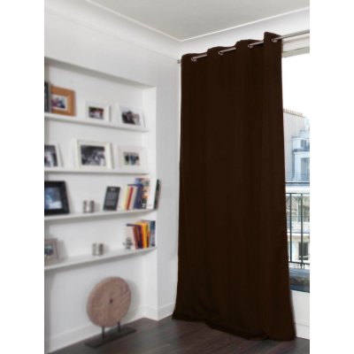 Rideau Phonique Occultant et Thermique MOONDREAM Marron 145 x 260 cm