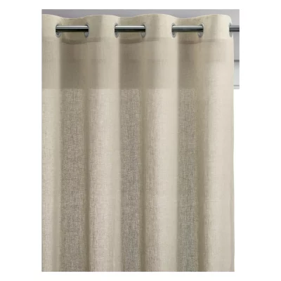 Rideau voile en lin naturel 140 x 280