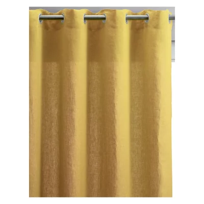 Rideau voile Zeff en lin absynthe 140 x 280