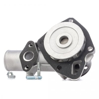 RIDEX  1260W0438 Pompe &agrave; eau sans poulie avec goujon filet&eacute; avec accessoires Fonte d'aluminium
