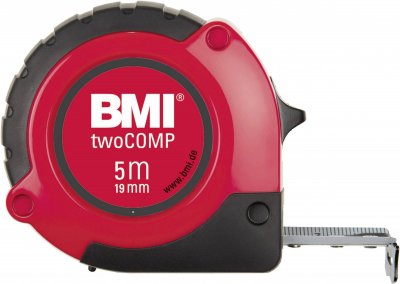 BMI Rieffel -  two comp 472841021 m&egrave;tre &agrave; ruban de poche blanc 8 m