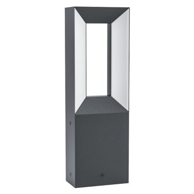 EGLO Riforano borne d'ext&eacute;rieur led 2 lampes noir ip54