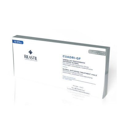 RILASTIL  Cuadri-GF Global Traitement anti-&acirc;ge 10 Ampoules