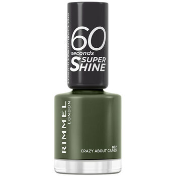RIMMEL LONDON Rimmel 60 Seconds Super Shine Nail Polish 882 Crazy About Cargo 8ml