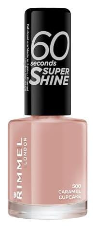 RIMMEL LONDON Rimmel 60 Seconds Super Shine Vernis &agrave; ongles - 500 Caramel Cupcake