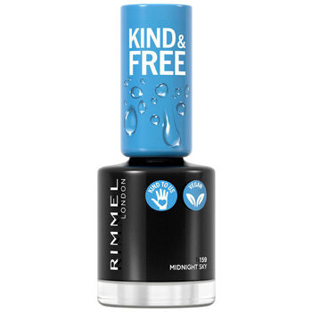 RIMMEL LONDON  8ml Kind & Free, 159 Ciel De Minuit, Vernis &Agrave; Ongles