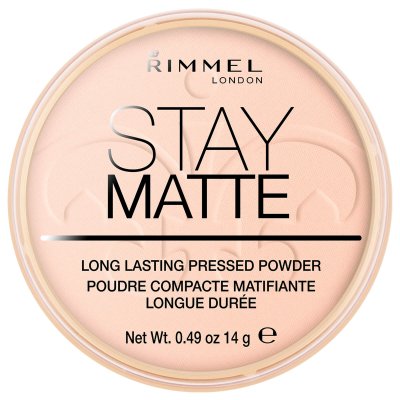 RIMMEL  London Reste mat Longue dur&eacute;e Poudre press&eacute;e 002 Pink Blossom