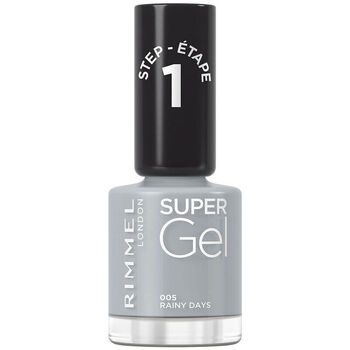 RIMMEL LONDON Rimmel Super Gel Nail Polish 005 Rainy Days 12ml