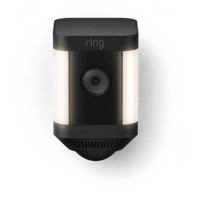 RING  - Cam&eacute;ra de surveillance enfichable Spotlight Plus - Noir - ue