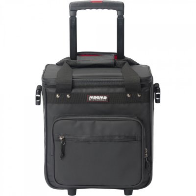 MAGMA RIOT LP-Trolley 50 valise &agrave; roulettes pour vinyles (noir)