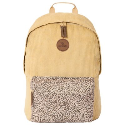 RIP CURL  - Dome Cord 18 - Sac &agrave; dos journ&eacute;e taille 18 l, beige