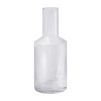 FERM LIVING Ripple Carafe Clear - 