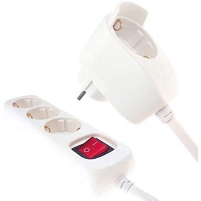 REV Ritter 0012392114 powersplit multiprise 3 prises blanc 2 m - 