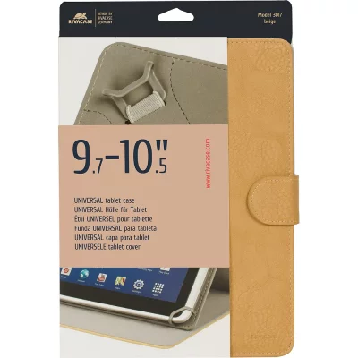 RIVACASE  3017 etui pour tablette 10,1 beige 