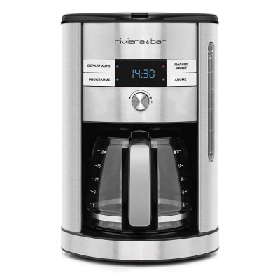 RIVIERA & BAR  cafeti&egrave;re programmable m&eacute;tal 950w bcf550