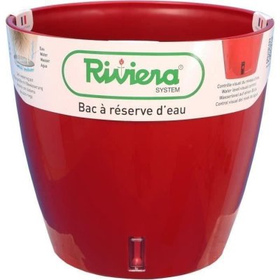 RIVIERA  Eva New Rond, 3580796336561, Rouge, 35x35x33 cm, 24,5, 633656
