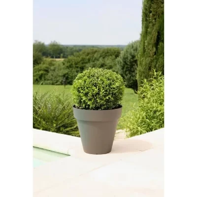 RIVIERA  Pots de fleurs Soleilla Rond Gris 59 x 59 x 54 cm 83 ml 416076